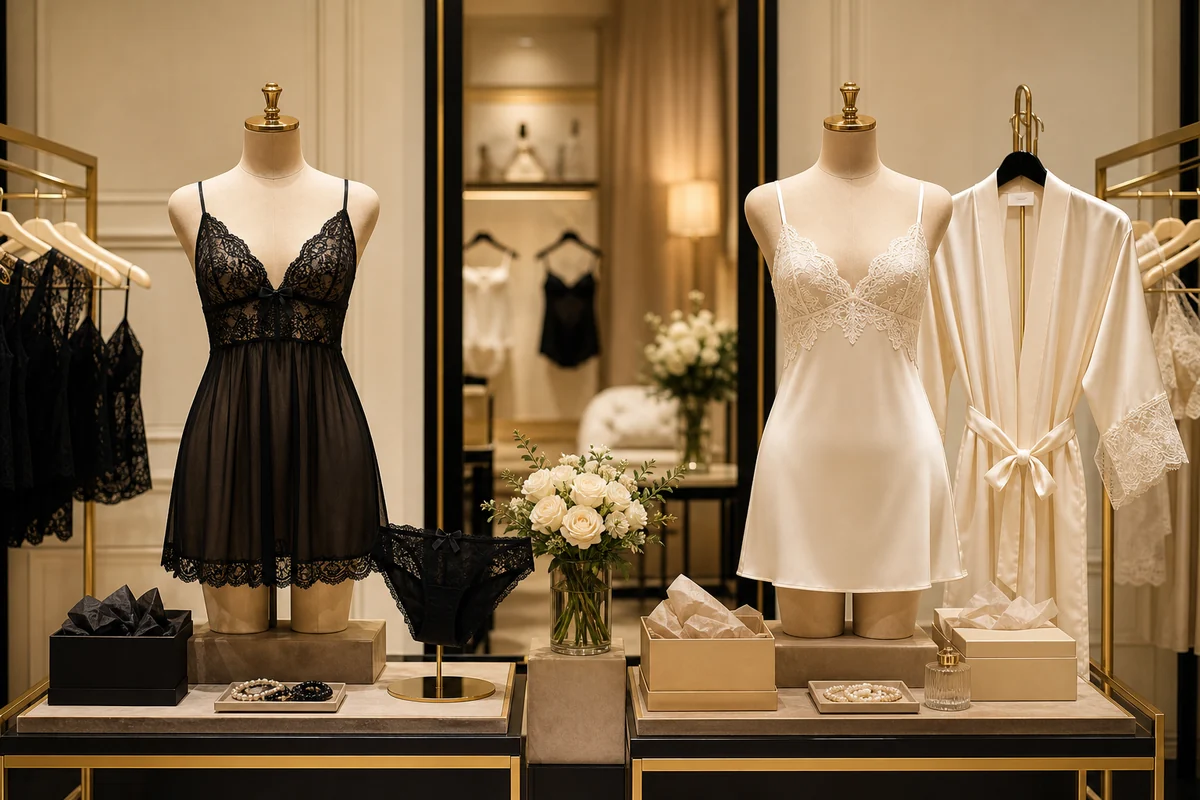 Merchandising babydolls and chemises for retail